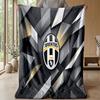 Juventus FC Themen-Decke Weiche Flanell-Decke Plüsch-Überwurf Gemütliche Sofa-Bett-Decke für Wohnkultur