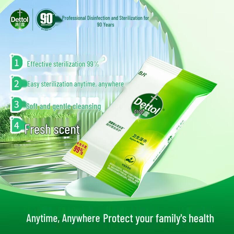 Dettol Антибактериальные влажные салфетки