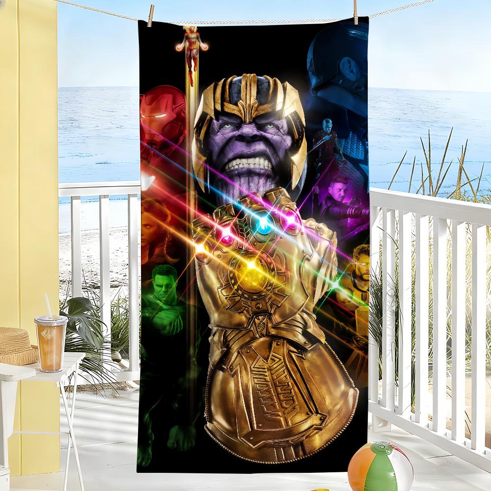 Classic Movie T-Thanos MA Towel Soft Pool Gift For Travel Gym Shower Camping Quick Dry Sports Large Beach Towels