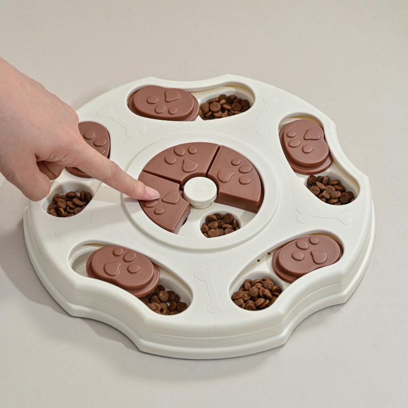 Interactive Dog Training & Anti-Choking Slow Feeder Bowl - Pet Boredom Relief Toy