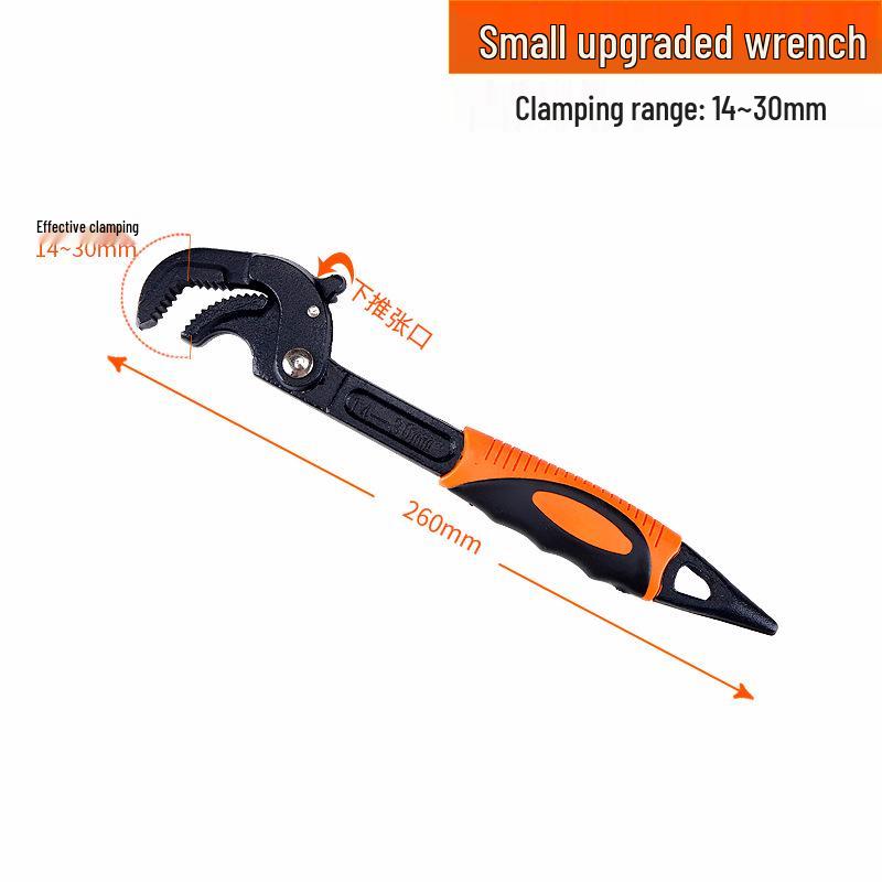 Adjustable Multifunctional Pipe and Nut Wrench Set