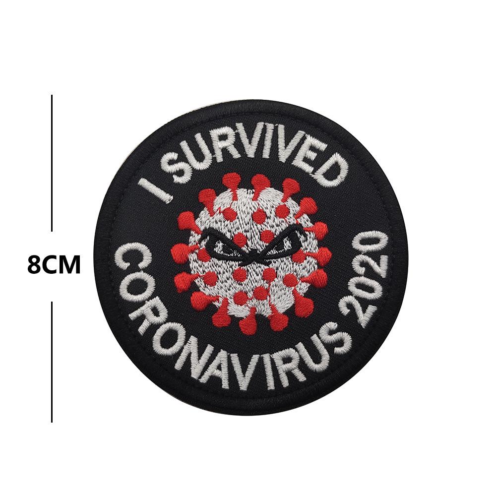Tai Feng 'I Survived' Tactical Morale Embroidered Patch - Velcro Applique