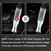 Car Truck Voltage High Quality Circuit Tester 6V 12V 24V DC Digital Display Long Probe Test Pen Automobile Diagnostic Tools