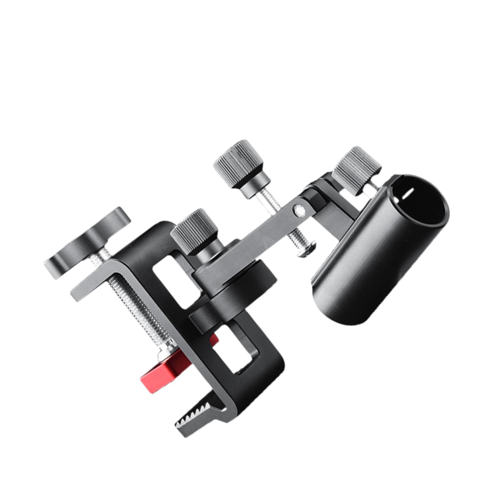 Fishing Equipment Holder Fishing Accessories for Platform Large Clamp Opening Aluminum Alloy Sturdy Easy to Use