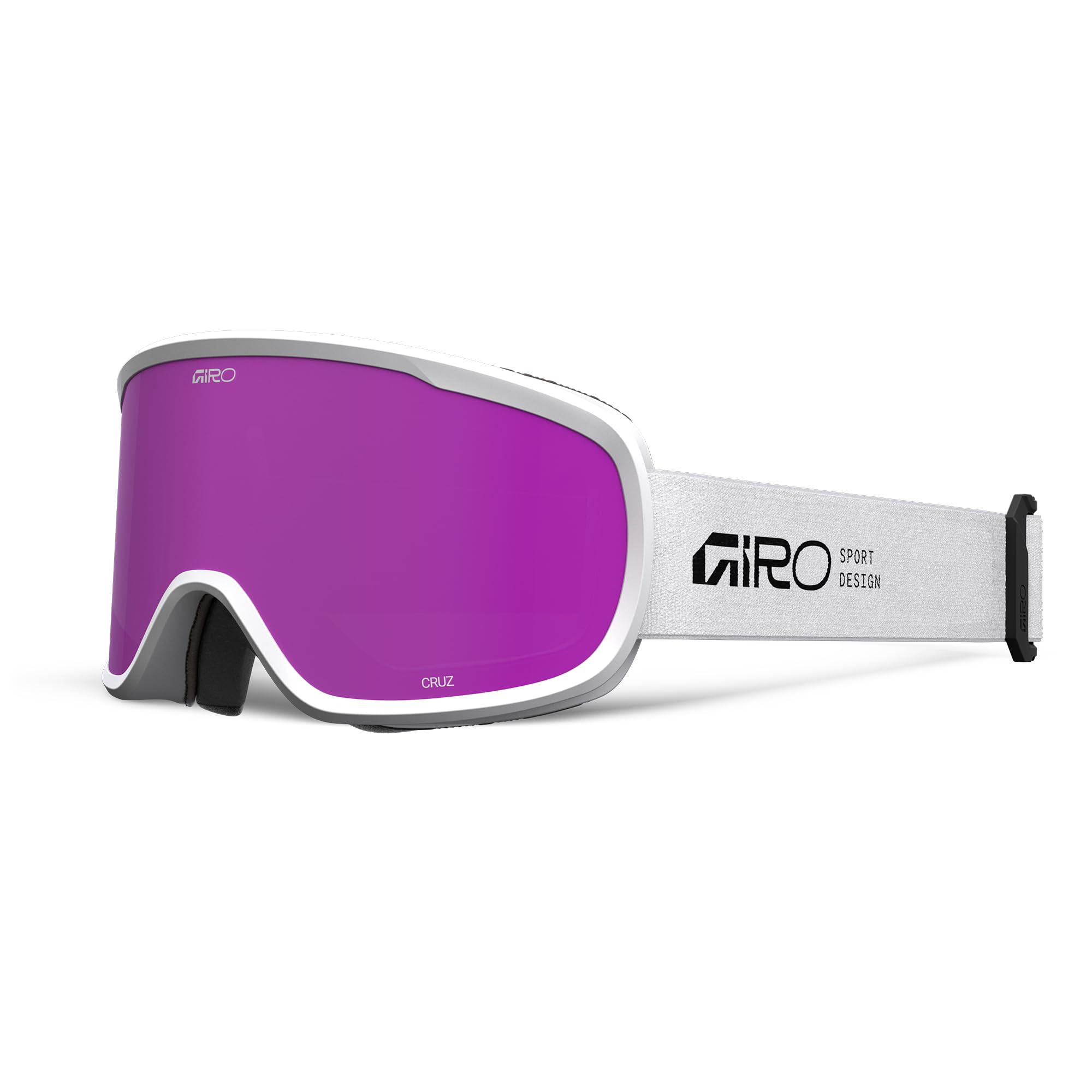 Горнолыжная маска Giro Cruz AF Белый Stack Amber Pink -