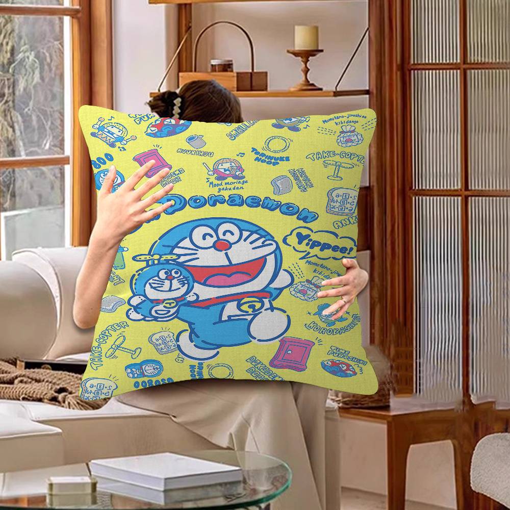 Cartoon D-Doraemons Pillow Anime Pillow Sofa Bed Head Pillow Cover Cushion Cover 45X45 Cm Fashion