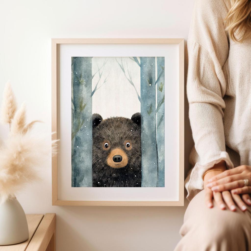 Poster for a Child Teddy Bear