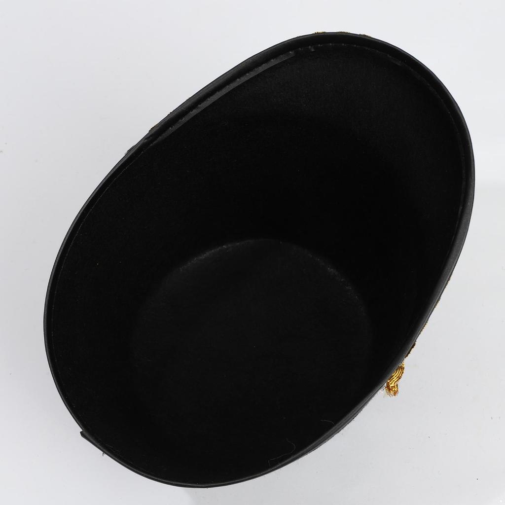 Ridder Hoed met Veer voor Volwassenen en Kinderen - Trommelaar Bandmuts voor Kostuum, Feest & Podiumoptreden Accessoire