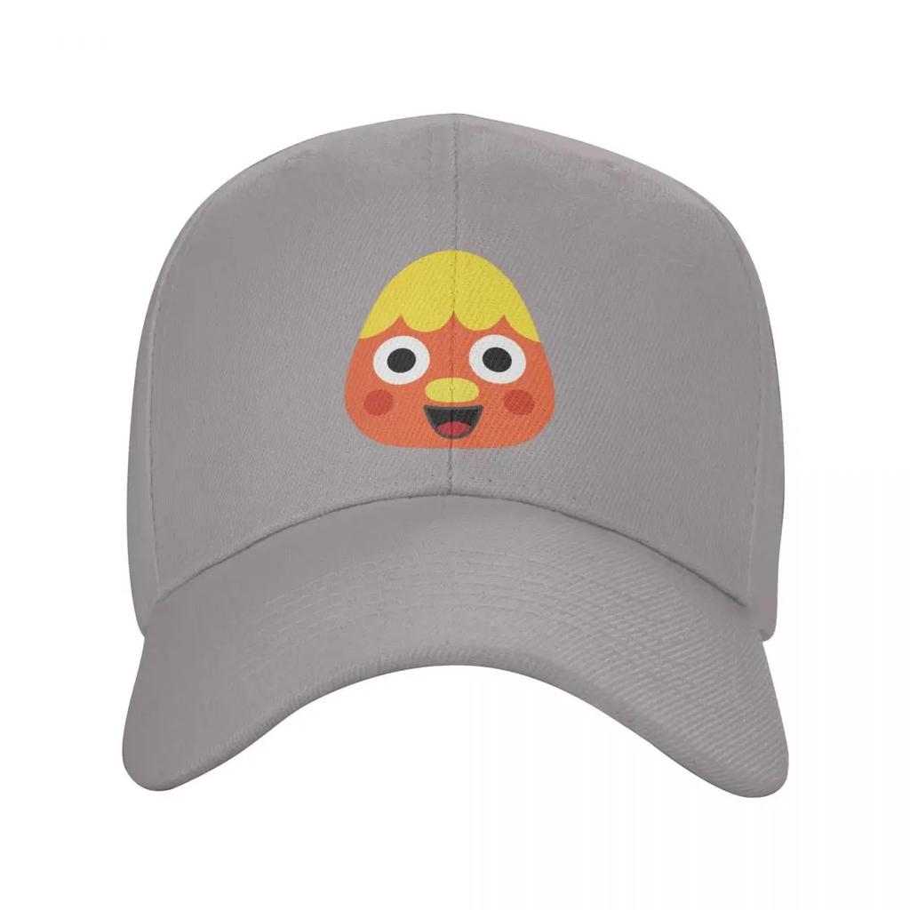 Noodle Pals Kernel Face Baseball Cap Summer Hat Fashion Beach New In Hat Hat Unisex Unisex Luxury Brand Womens