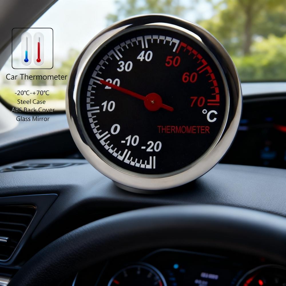 

Мини Утилитарный Механический Автомобиль Мини Термометр Приборной Панели для Транспортных Средств Легкая Установка Конструкция для Автомобилей и Лодок