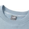 Puma Sports Lifestyle Series Solid Color Casual Round Neck Warm Loose Split Long Sleeve Sweatshirt Women sweatshirt Light-Blue 686392-79