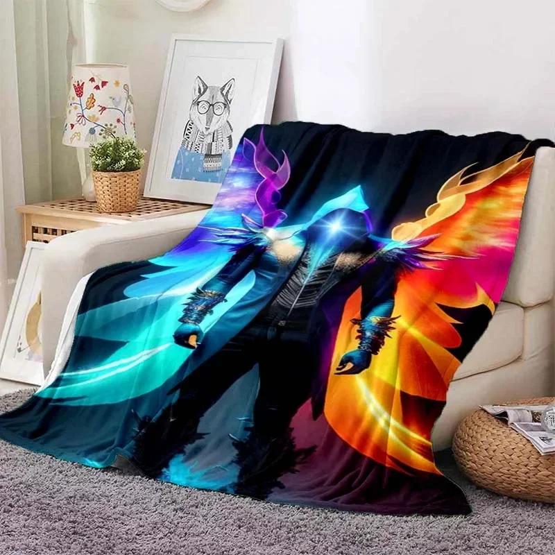 Skull3Dmotorcycle Pattern Gothic Soft PlushBlanketFlannelBlanket Throw Blanket for Living Room Bedroom Beds Sofa Picnic Cover