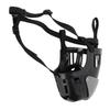 Dog Muzzle Anti Biting Prevent Barking Adjustable Breathable Plastic Dog Mouth Cover Cage