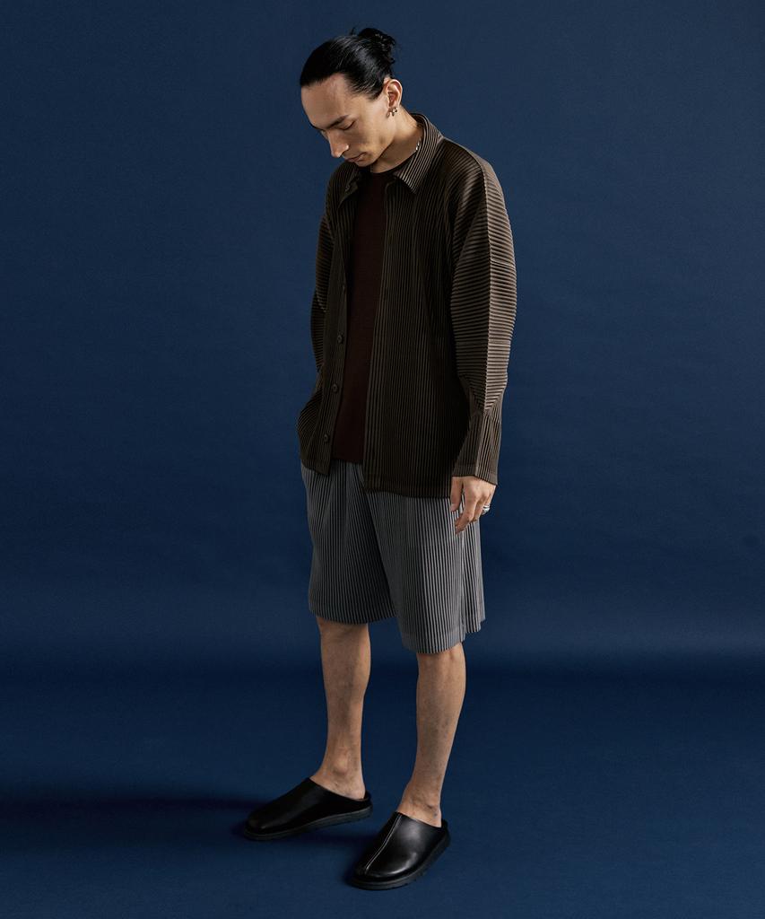 Akebteu Pt08X Homme Shorts Half Pants [Dark Gray]