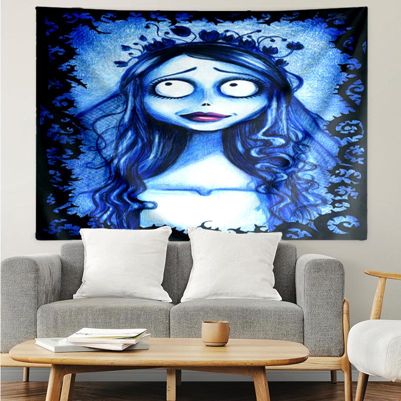 1PC Gothic Corpse Beauty In Bloom K-pop Music Group Tapestry Accessories for Bedroom,Livingroom, Dormitory Room Wall Decor Fan Birthday Gifts