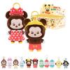 TOP TOY Disney Mickey Family [Mini Backpack] Plush Toy Series [Assorted Box 8 Pieces] Gacha Gacha