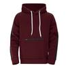 Men's Solid Color Zipper Sweatshirt Hoodie Men's Sports Large Size Casual Sweatshirt