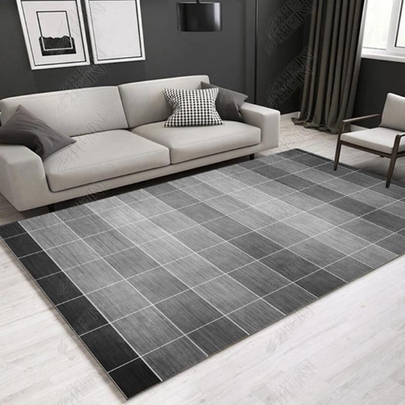 Custom Modern Nordic Style Carpet for Living Room and Bedroom