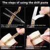 5pcs 1cm Width Self Adhesive Rhinestone Strips 5 Yards Total Crystal Ribbon Sticker  For Crafts