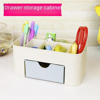 Kozmetik ve Mücevher için Büyük Plastik Masaüstü Çekmece Düzenleyici