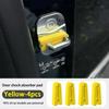 2/4PC Car Shock Absorber Gasket Door Shockproof Sound Insulation Cushion Universal Thickened Anti Collision Noise Reduction Pads