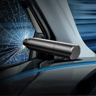 Car Safety Hammer Car One-second Broken Window Multi-function Press Striker To Break Glass Artifact Practical Small Fire Escape Tool