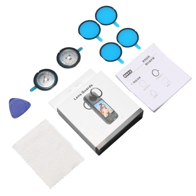 Quick Release Rotating Opticals Glass Lens Protectors with AntiScratch Waterproof for X5 X4 X2 Cameras