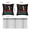 Graduate 8Th Grade Square Pillowcase Polyester Linen Velvet Printed Zip Decorative Throw Pillow Case Home Cushion Cover 45X45