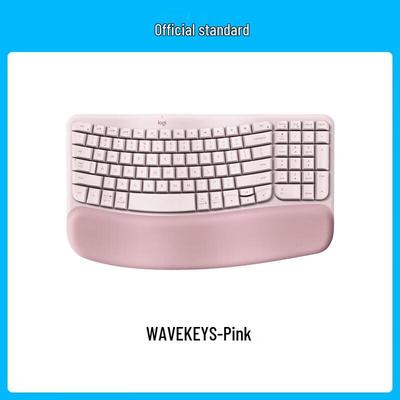 Logitech Wave Keys Ergonomic Wireless Bluetooth Keyboard