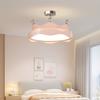 LED Dining Room Light Chandelier Modern Minimalist Bedroom Light Crown Cartoon Kids Room Light