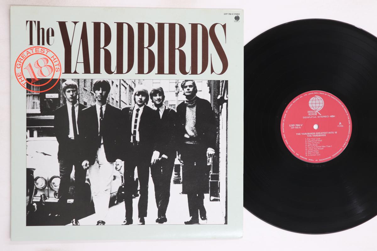 

LP Record YARDBIRDS - Yardbirds Greatest Hits 18 UXP786V OVERSEAS 1986 Japan Rock Used