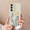 Case For Samsung S24 Plus Ultra Dinosaur Soft Liquid Silicone Lens Protection Anti Choc Cover For Galaxy S 24 S24+ S24Ultra Capa