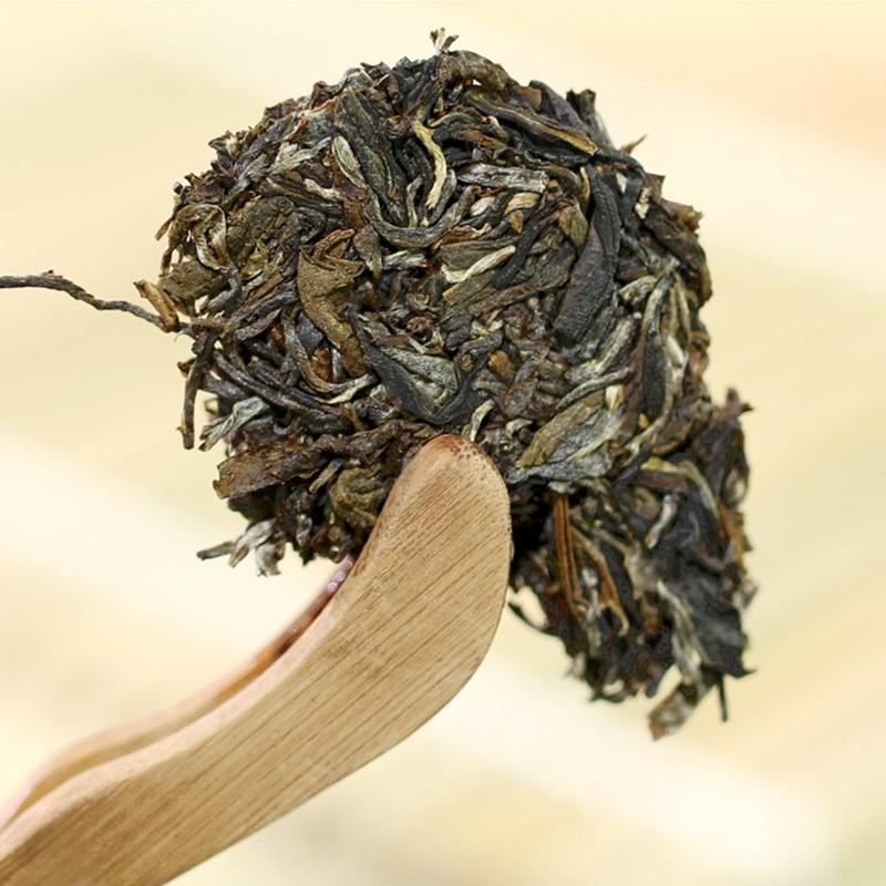 2018 Yunnan Ham Puer Çayı Antik Ağaç El Yapımı Sıkıştırılmış Çay 357g Vahşi Lezzet ile Saf Doğa Sheng Puerh Çayı