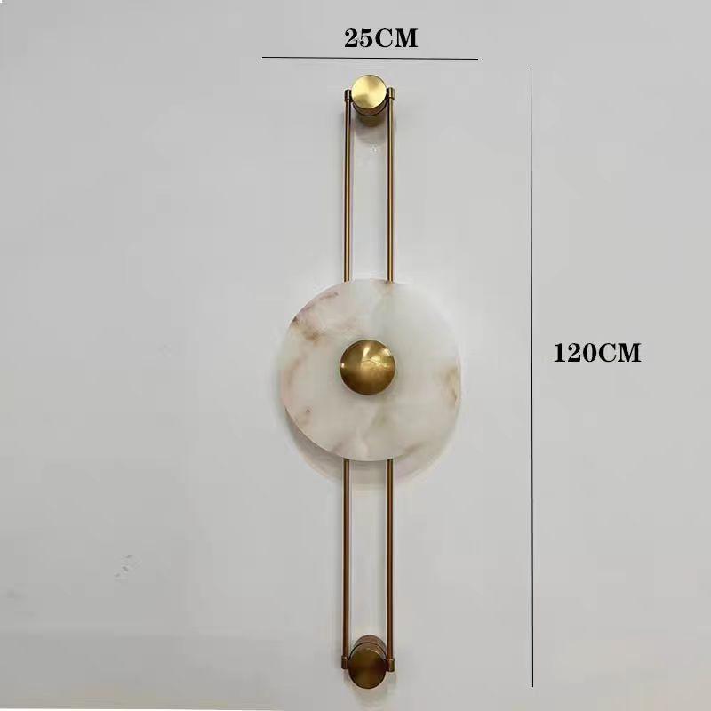 European-Style Minimalist Wall Lamp: Modern Art Design for Office, Hotel, or Bedroom