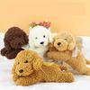 Heaven's Seven Toy Poodle Plush Toy, Cute and Soothing Pet (Brown)
