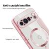 For Google Pixel 10 Pro XL Magnetic Case Rhombus PU Leather Phone Cover