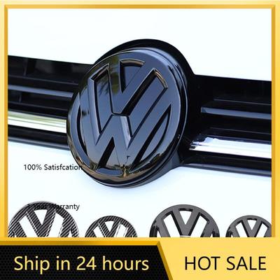 Priekš VW VOLKSWAGEN Jauna Automašīnas Emblēma Priekšējā Restes Aizmugurējā Bagāžas Vāka Uzlīme Emblēmas Uzlīmes Priekš VW Polo Golf MK6 MK7 MK8 Passat B6 B7 B8 T