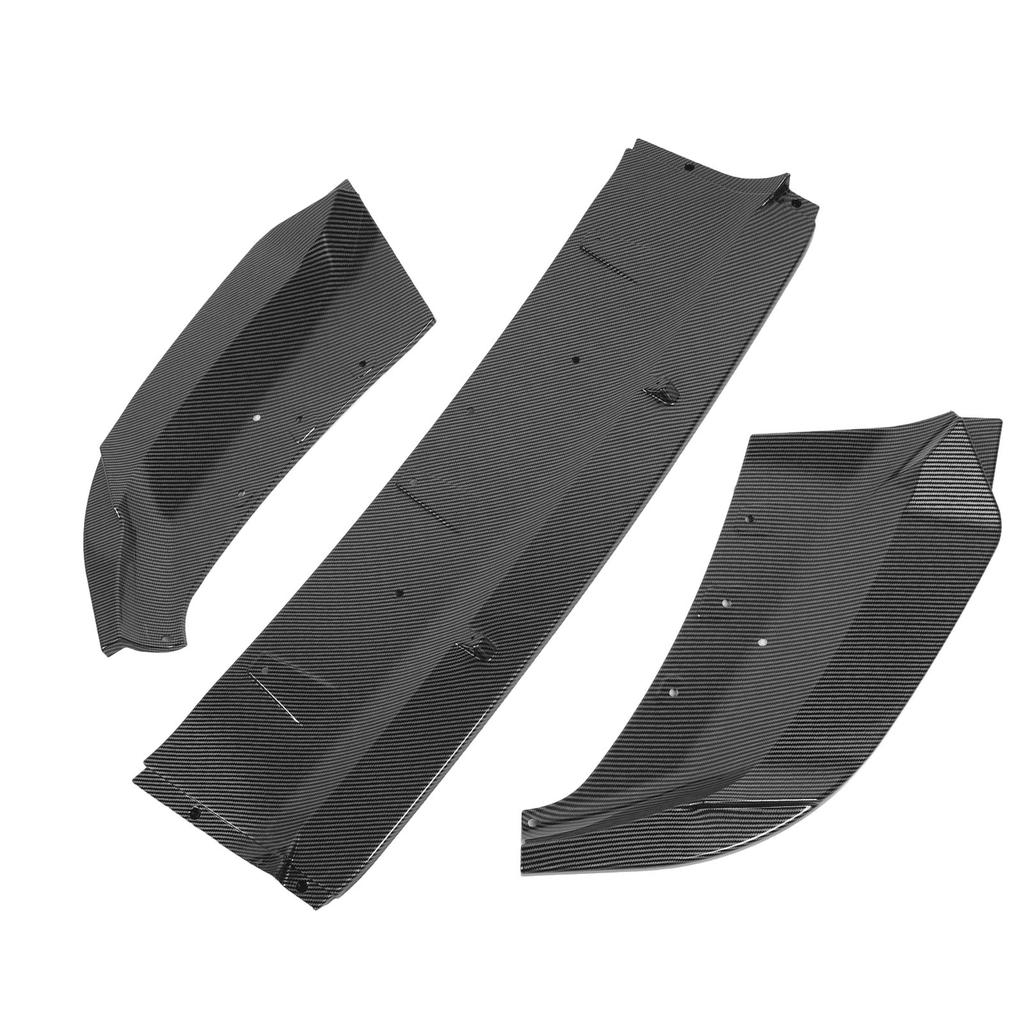 3 Sections Front Bumper Lip Spoiler Stylish Rugged Front Bumper Lip Splitter For X1 U11 M‑Sport