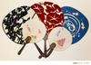 Maruzen Summer Morning 26 x 15 x cm Fan, Glory, Beige, Approx. 0.9