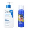 Mei Jia Jing Hydrating Cleansing Foam & CeraVe Barrier Repair Lotion Set