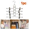 Metal Trouser Hanger Adjustable Clips Clip Hanger New Multi Layer Hanger  Closet Organization