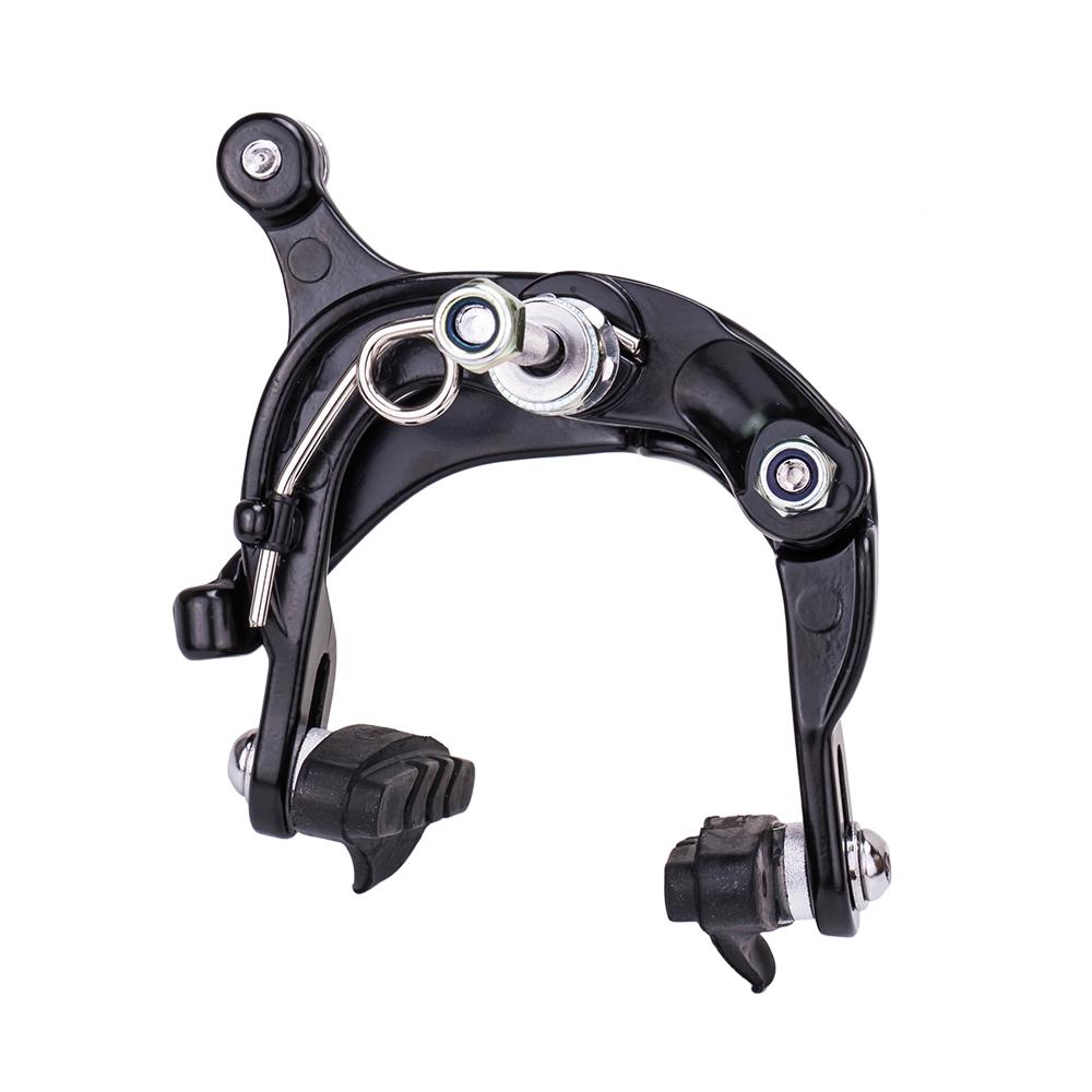 ZTTO Bike Brake Caliper Brake Lever Set Line PullingAluminum Alloy C Brake Shoes Caliper For Folding Bike Cycling Bicycle