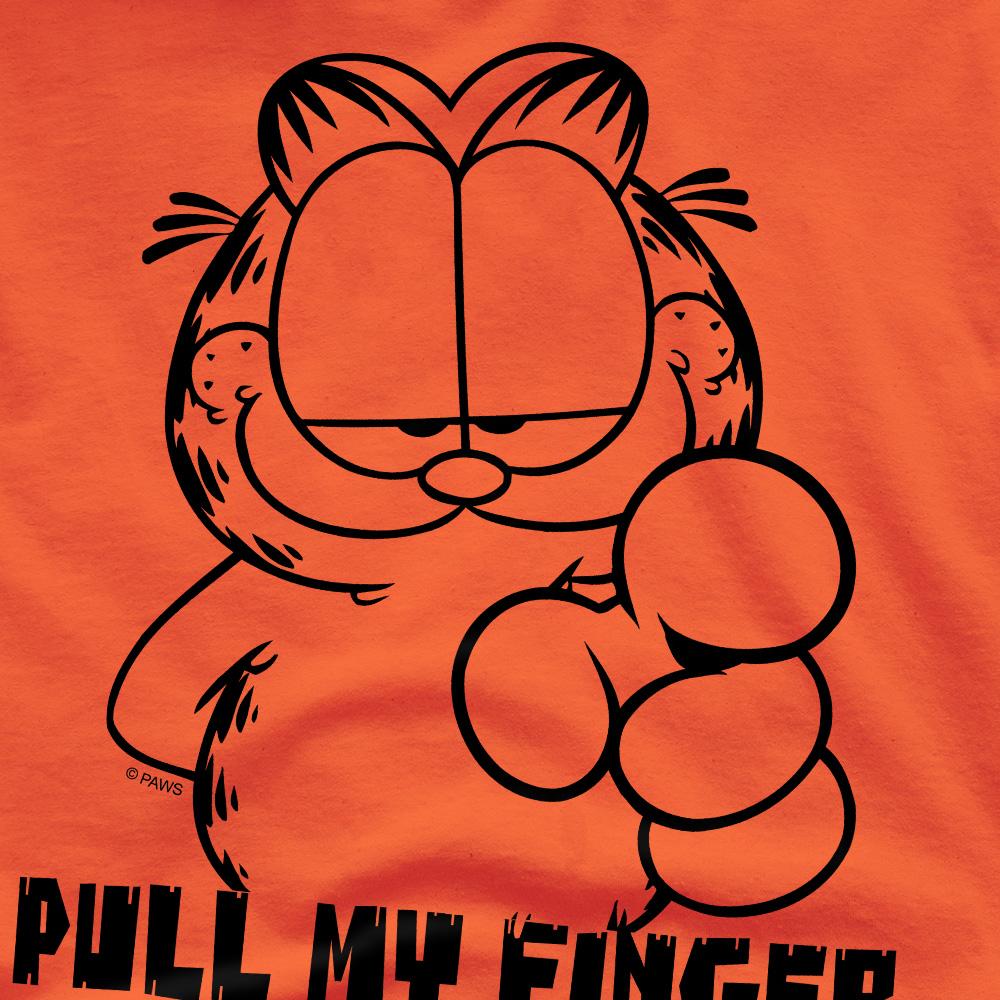 Garfield Mens Pull My Finger T-Shirt