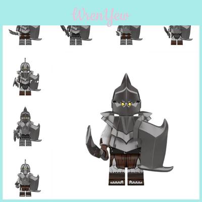 Kt1056 Ancient Soldier Series Orc Building Blocks Figure Toy Bag