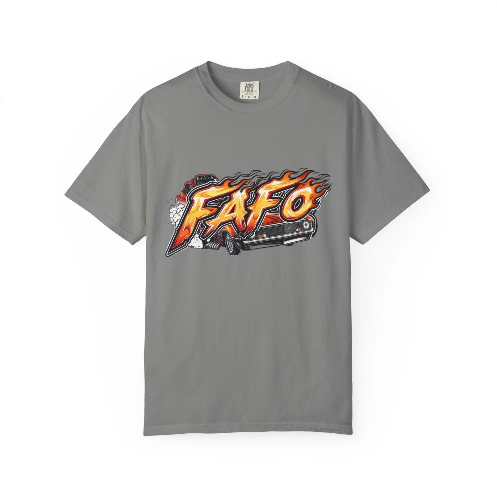 Drag Racing FAFO Unisex Tee, Mess Around Find Out Tshirt, Racing Fan Gift Shirt, 3XL