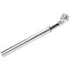 Mountain Road Bicycle Suspension Oil Pressure Seat Tube Seatpost (27.2mm Seat Rod Silver)