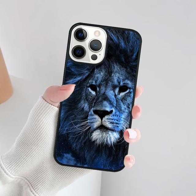 King Lion Roaring Phone Case For For iPhone 17 Air 16 15 11 12 13 14 Pro Max Plus Coque