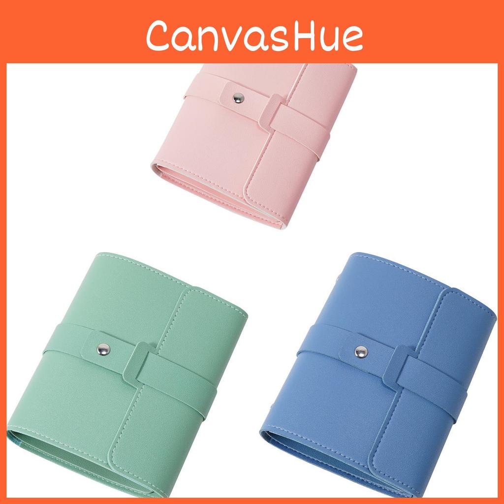Soft Leather Earring Storage Case With Compact Design For Home And Travel Use