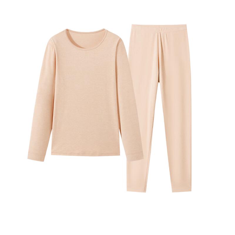 Women's Rabbit Velvet Fleece-Lined Thermal Underwear Set