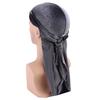 WHITE FANG Turban Cap Bandana Headband UV Protection Velvet CA424 (03 Blue)